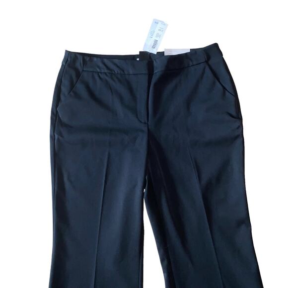 Chico's So Slimming Straight Leg Pants Basic Black Sz 16R/Chico's sz 3R NWTs - Picture 4 of 15